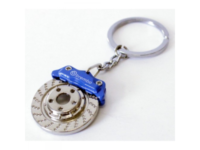 Брелок Тормозной диск с суппортом синий