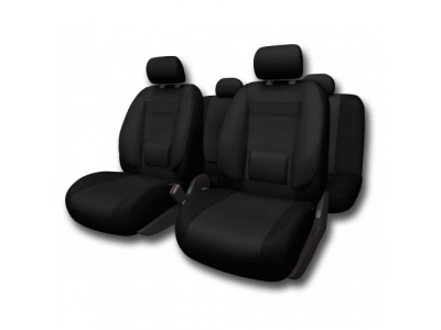 Комплект велюровых чехлов повышенной комфортности на автомобильные сидения.(11предметов)