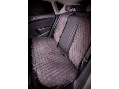 Накидка Алькантара, задняя, 3 предмета, серая AIRLINE