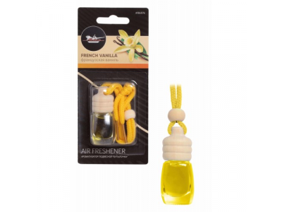 Ароматизатор подвесной "Бутылочка" французская ваниль