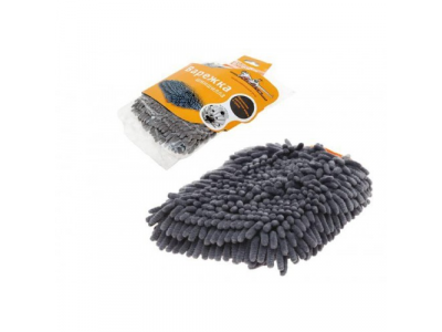 Рукавица-шиншилла AIRLINE серым ворс