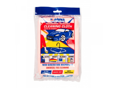 Салфетка протирочная из микрофибры ABRO MASTERS (темно-розовая), 38х40 см