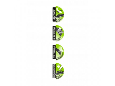 Бескаркасная VALEO FIRST PYRAMID Multiconnection ,передняя,1 шт., VFB53, *530мм/21", бескаркасная