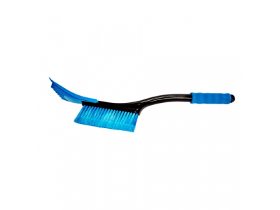 Щетка со скребком для удаления снега и льда 55 см