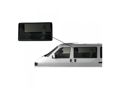 Ford Transit LWB боковое среднее левое сер.шелк. от KMK Glass Ford Transit LWB боковое среднее левое сер.шелк.