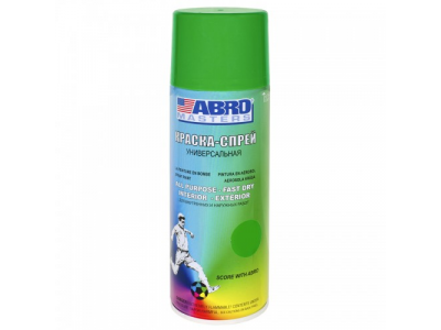 Краска-спрей ABRO MASTERS (светло-зеленая), 400 мл
