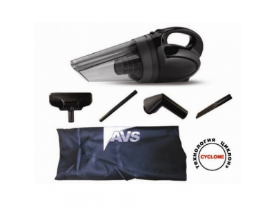 Пылесос AVS Turbo 1011 (4 насадки ) автомобильный