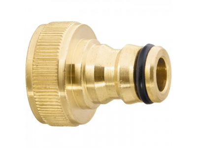 Адаптер латунный, 1/2"-3/4", внутренняя резьба, с переходником// PALISAD