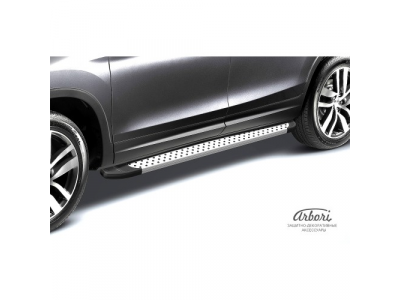 Порог алюминиевый Arbori Standart Silver 1800 без крепежа