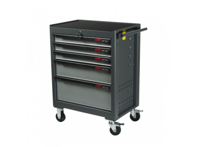 JTC Тележка инструментальная 5 секций серая JTC