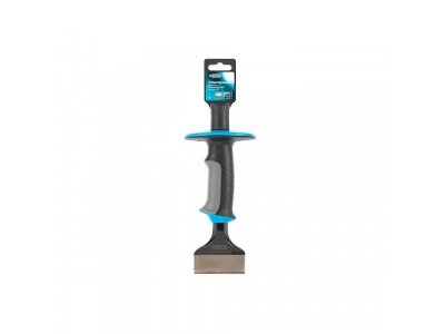 Зубило-конопатка, 215х70 мм, трехкомпон. эргоном. рук-ка,защитный протектор,антикорроз.покр.//GROSS