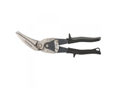 Ножницы по металлу"PIRANHA",270мм,прямой и левый проходной рез,сталь-СrMo,двухкомп.рук-ки//GROSS