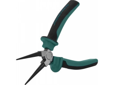 Круглогубцы с двухкомпонентными рукоятками 6""", P4016 JONNESWAY