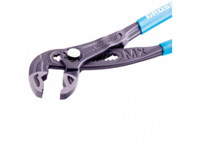 Клещи переставные, кнопочный механизм, обливные рукоятки, 250 мм Gross