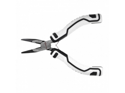 Длинногубцы Mini, 125 мм, изогнутые, авторазжим, Pro Matrix