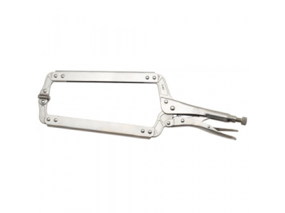 Ручные тиски струбцина С-образные с шарнирными губками 450мм