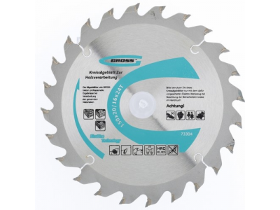 Пильный диск по дереву 130 x 20/16 x 24Т GROSS