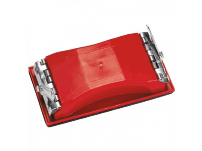 Брусок для шлифования, 160 х 85 мм, пластиковый с зажимами MATRIX