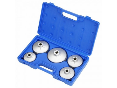 Набор съёмников масляных фильтров, 5 предметов, МАСТАК