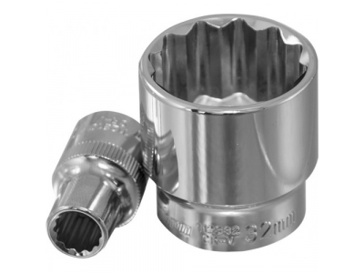 Головка торцевая 12 гранная 1/2"DR 24 мм., Ombra 112324