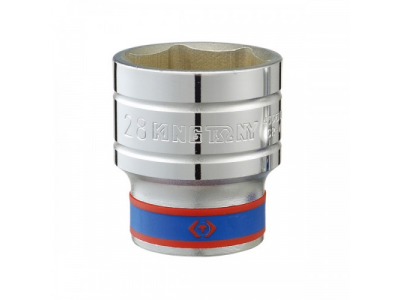 Головка торцевая стандартная шестигранная 1/2", 36 мм, KING TONY