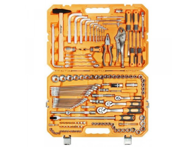 Набор инструментов универсальный 132 предмета, пласт.кейс AIRLINE