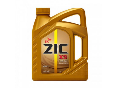 Моторное масло ZIC X9 5W30, 4л