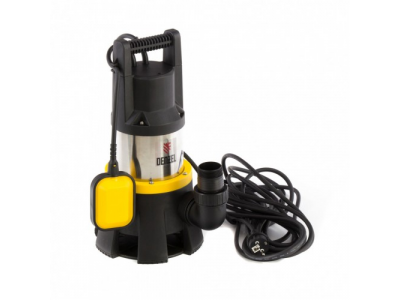 Дренажный насос DP1400X, 1400 Вт, подъем 11 м, 25000 л/ч Denzel