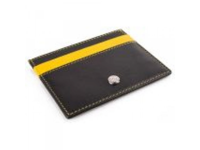 Кожаный футляр для кредитных карт Jaguar Ultimate Card Case, Black