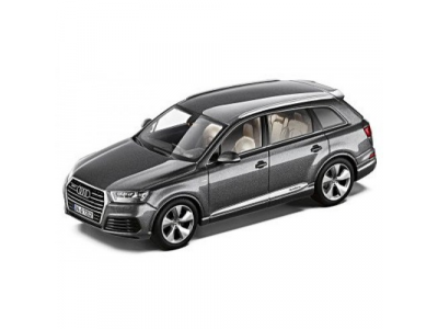 Модель автомобиля Audi Q7, Graphite Grey, Scale 1:43