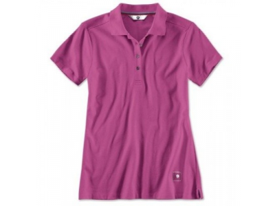 Женская рубашка-поло BMW Polo Shirt, Ladies, Zyclam Red, артикул 80142411047
