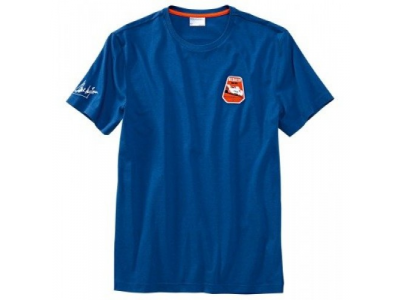 Мужская футболка Porsche Men’s “face” T-shirt – Steve McQueen™, артикул WAP81600S0E