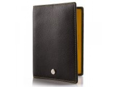 Кожаная обложка для паспорта Jaguar Ultimate Passport Holder, Black