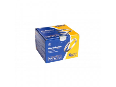 Хомут червячный 16-27 мм OBERKRAFT