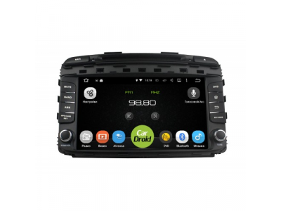 Штатная магнитола CarDroid RD-2307D для KIA Sorento 3, 2015 DSP